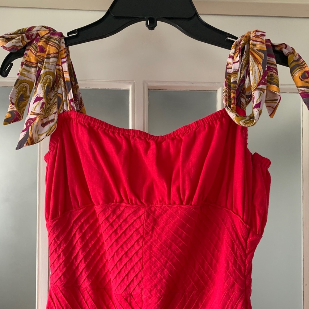 Free People Hot Hibiscus Dress